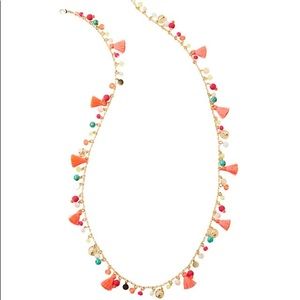 NWOT: Lilly Pulitzer Confetti Tassel Necklace